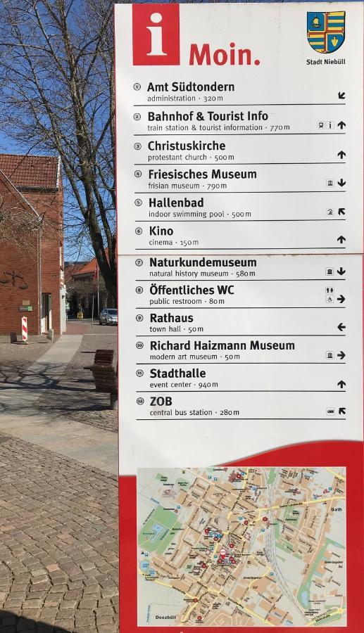Urlaubswind Apartment Niebull Bagian luar foto